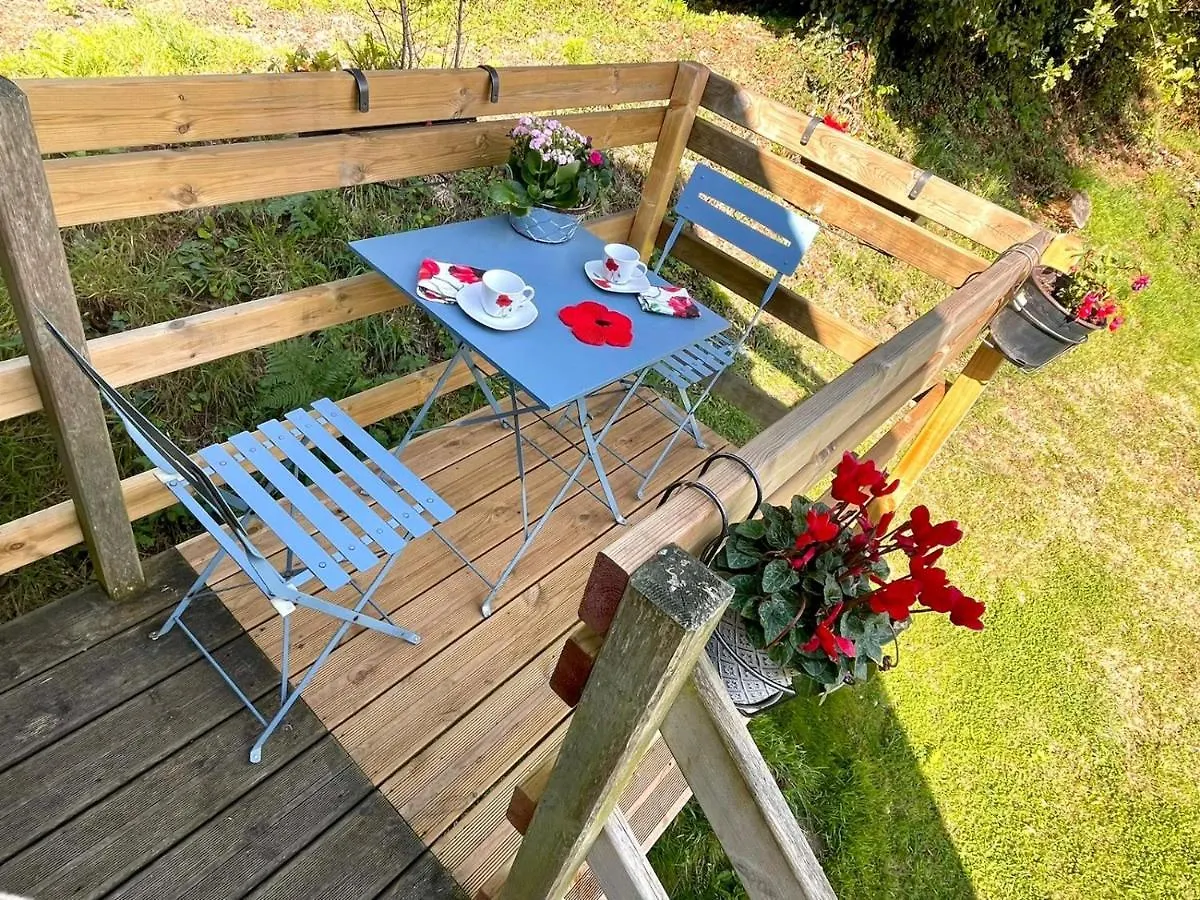 Bed and Breakfast Les Coquelicots à Saint-Urbain  Couette-café Saint-Urbain (Finistere)